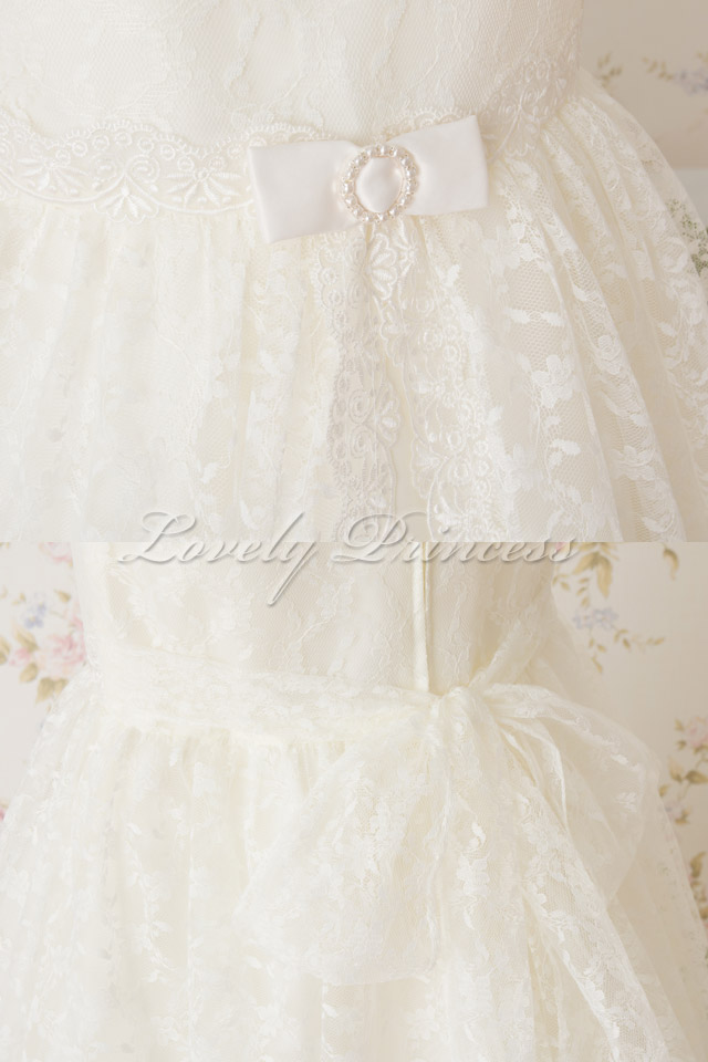 結婚式子供ドレス　オリビア　アイボリー