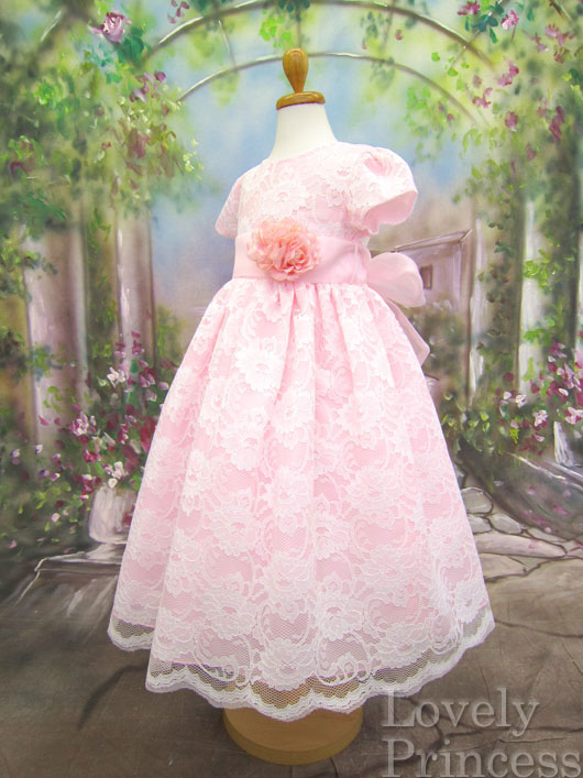 子供ドレス　ブリジット　ピンク