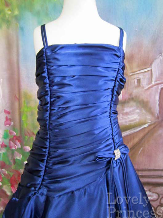 子供ドレス　ロイヤルブルー６T(120cm)