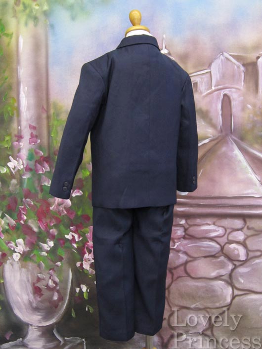 子供用スーツ・５点セット　ネイビー（LC3710）